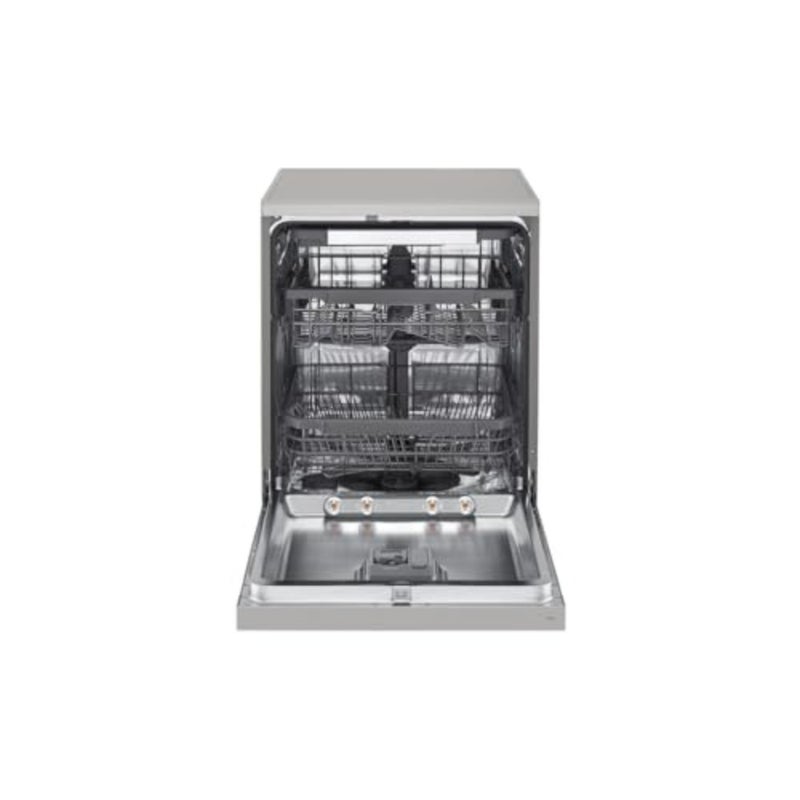 Dishwasher for 14-place settings with inverter motor and ThinQ smart connectivity in stainless steel finish for quiet, efficient, and connected cleaning - Image 2