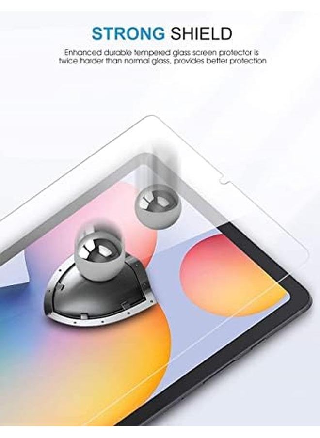Aookay - Pack Screen Protector Compatible With Samsung Galaxy Tab S6 Tab S5E 10.5 Inch 9H Hardness Tempered Glass With SP En Compatible Scratch Resistant Bubble Free Tab S6 Tab S5E Clear - Image 1