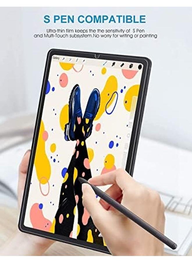 Aookay - Pack Screen Protector Compatible With Samsung Galaxy Tab S6 Tab S5E 10.5 Inch 9H Hardness Tempered Glass With SP En Compatible Scratch Resistant Bubble Free Tab S6 Tab S5E Clear - Image 1