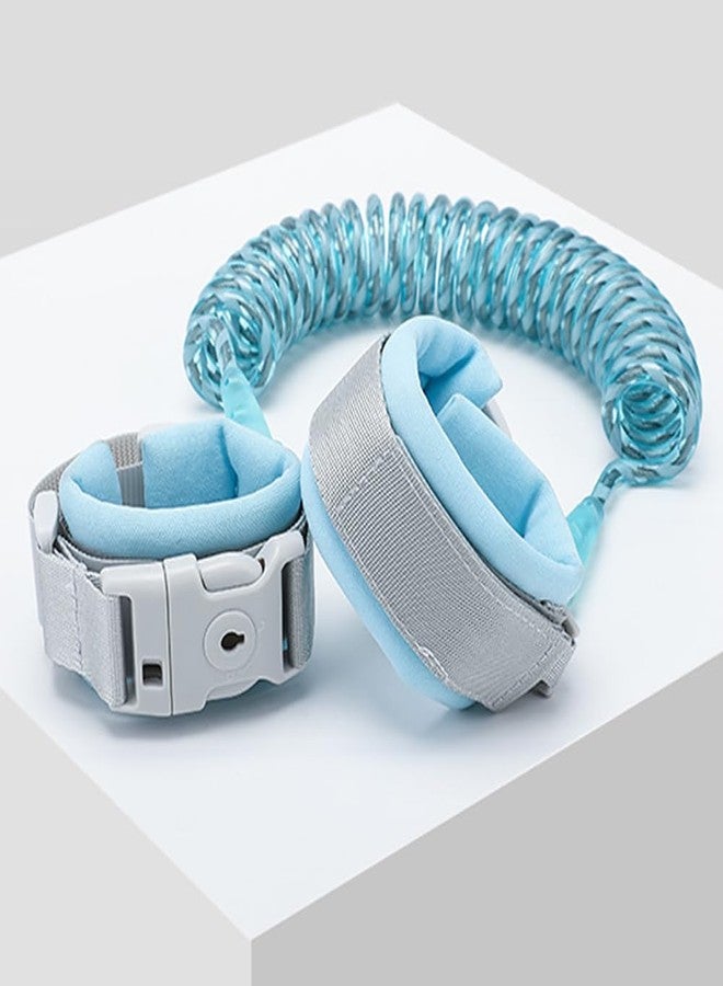 JASYXO Anti-Lost Wrist Band for Kids with Double Safety Lock - Adjustable Child Safety Wrist Link, Soft Padded Hand Cuff for Infants and Toddlers, 360 Degree Swivel Clip - Image 1