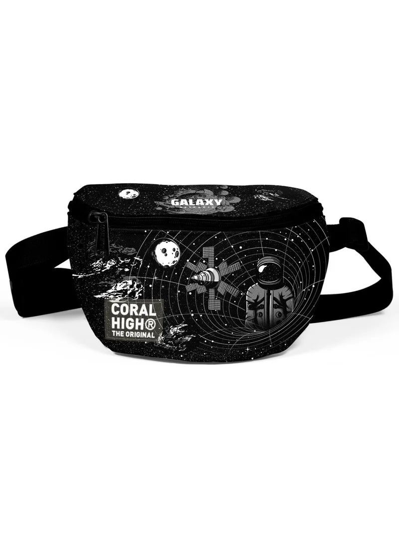 كورال هاي Black Galaxy Patterned Waist Bag 11552