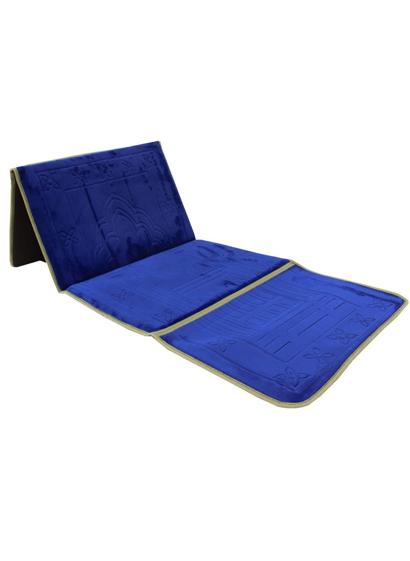 Generic - Mosdad carpet is easy to carry for mosques. It can be used in retreat, pilgrimage and Umrah to relax or park 110 cm long width 55 cm - Image 1