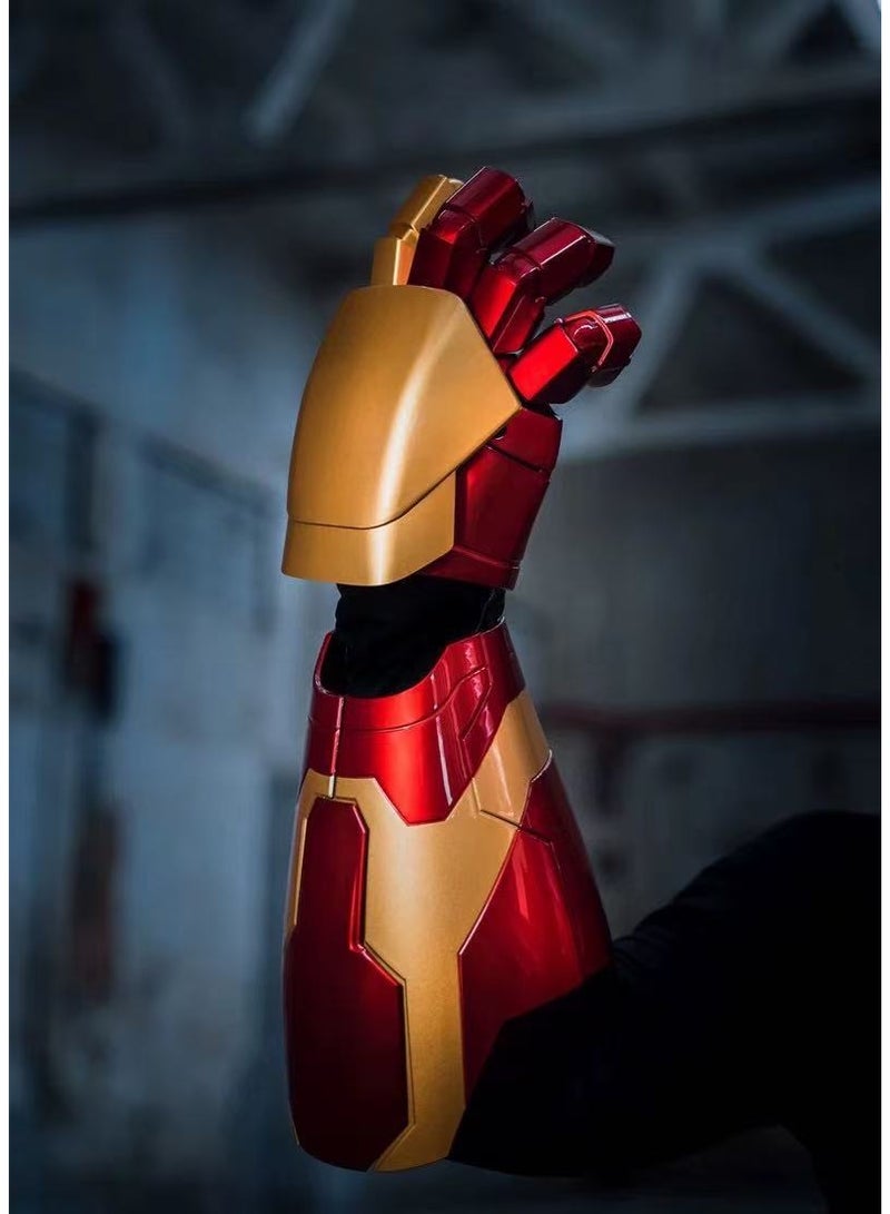 AVENGERS Iron Man MK42 Jarvis Voice Control Deformable Wearable Gauntlet, 1:1 Wearable Armor Replica Collectible Toy & Desktop Statue - Image 3