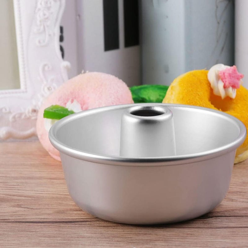comfrt Angel Food Cake Pan Non- Stick Chiffon Tube Pan Donut Mold Doughnut Baking Pan Cake Mold Baking Tins for Cake Biscuit Bagels Muffins Baking 94X48mm - Image 2