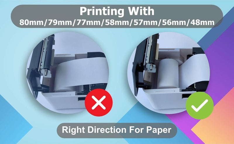 PeriPeri 3inch Desk Advanced 80mm Inkless Receipt Thermal Printer with Auto Cutter & Cash Drawer Support, ESC/POS Bill Print (1Year Warranty) (USB) - Image 5