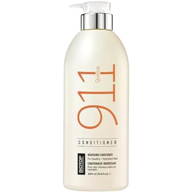 Biotop 911 QUINOA CONDITIONER FOR DRY, LIFELESS, AND DAMAGED HAIR 33.8 FL OZ - Image 2