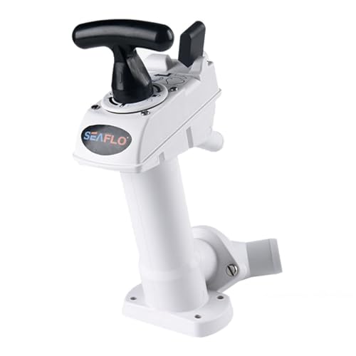 SEAFLO Manual Toilet Pump Flush Handle Kit Compatible with SEAFLO and JABSCO Marine Toilets Twist n Lock Safety Pump Assembly for Marine Toilets - Image 3