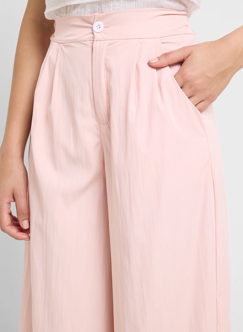 Ginger Pleated Wide Leg Culottes  - Image 4