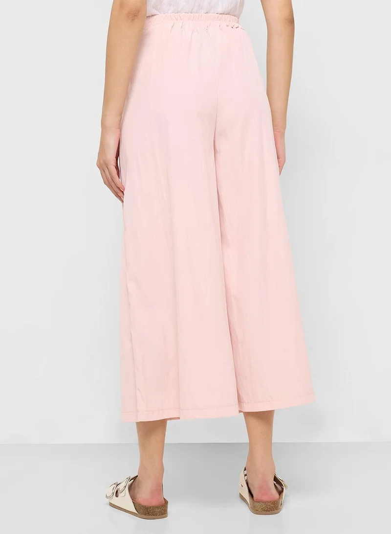 Ginger  Pleated Wide Leg Culottes for Women | Best Price UAE