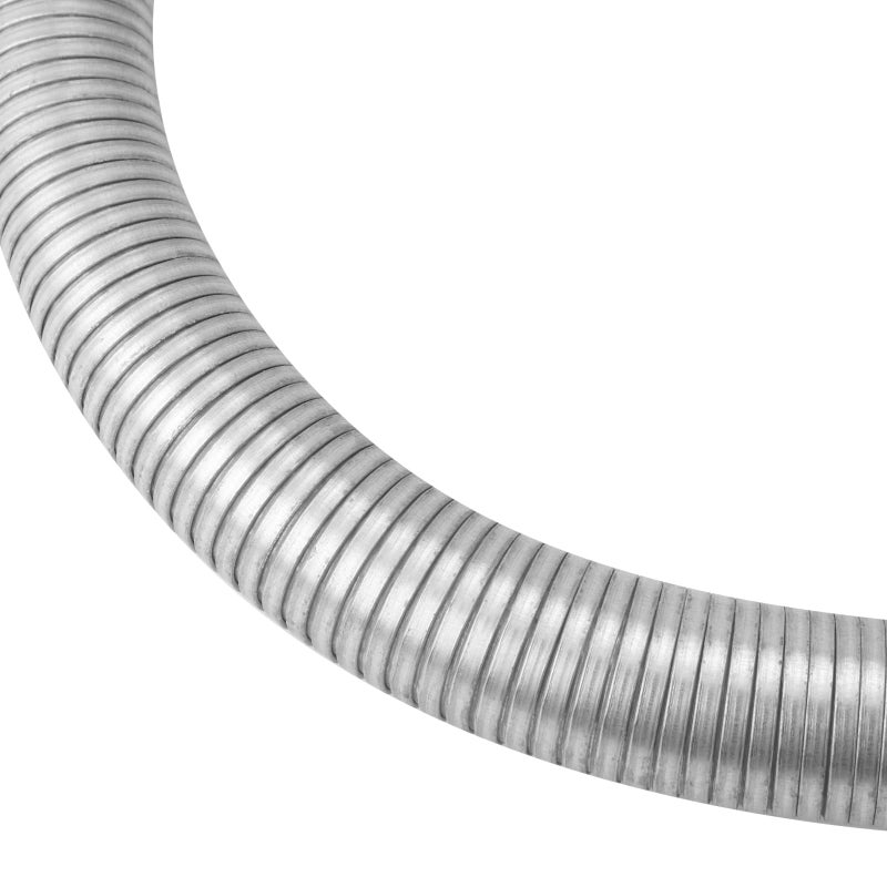 Piclafe 1.5" x 16.5" Length Universal Stainless Steel Exhaust Flex Pipe, 1.5 Inch Flexible Exhaust Pipe - Image 4
