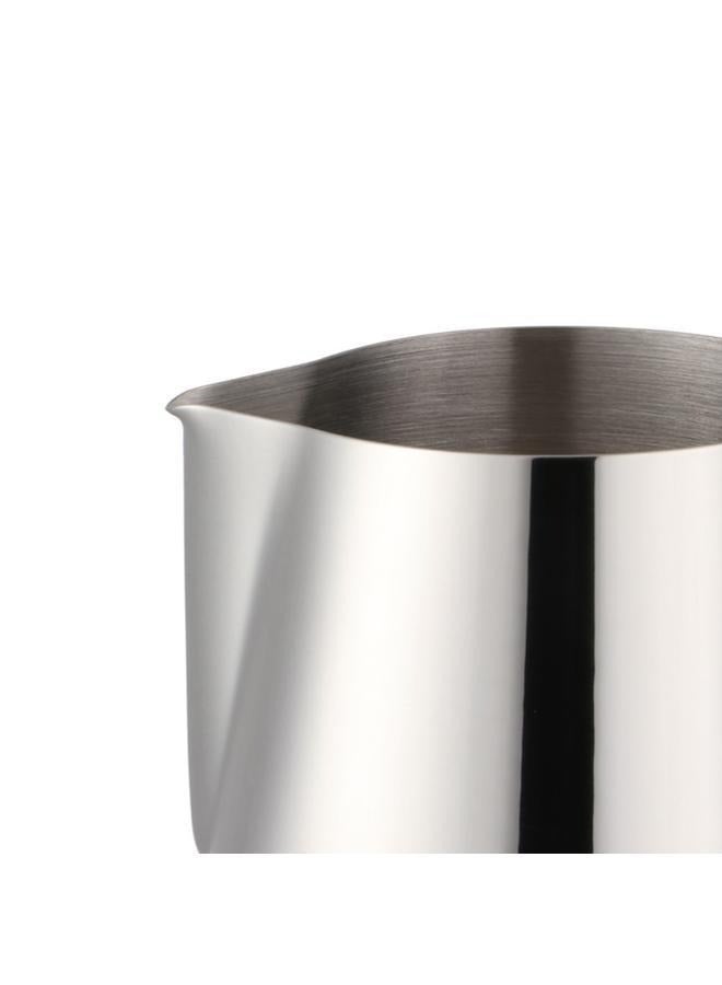 Coffee Milk Frothing Pitcher With Built-In Thermometer Silver 600ml-Stainless -Espresso Accessories,  - Image 3