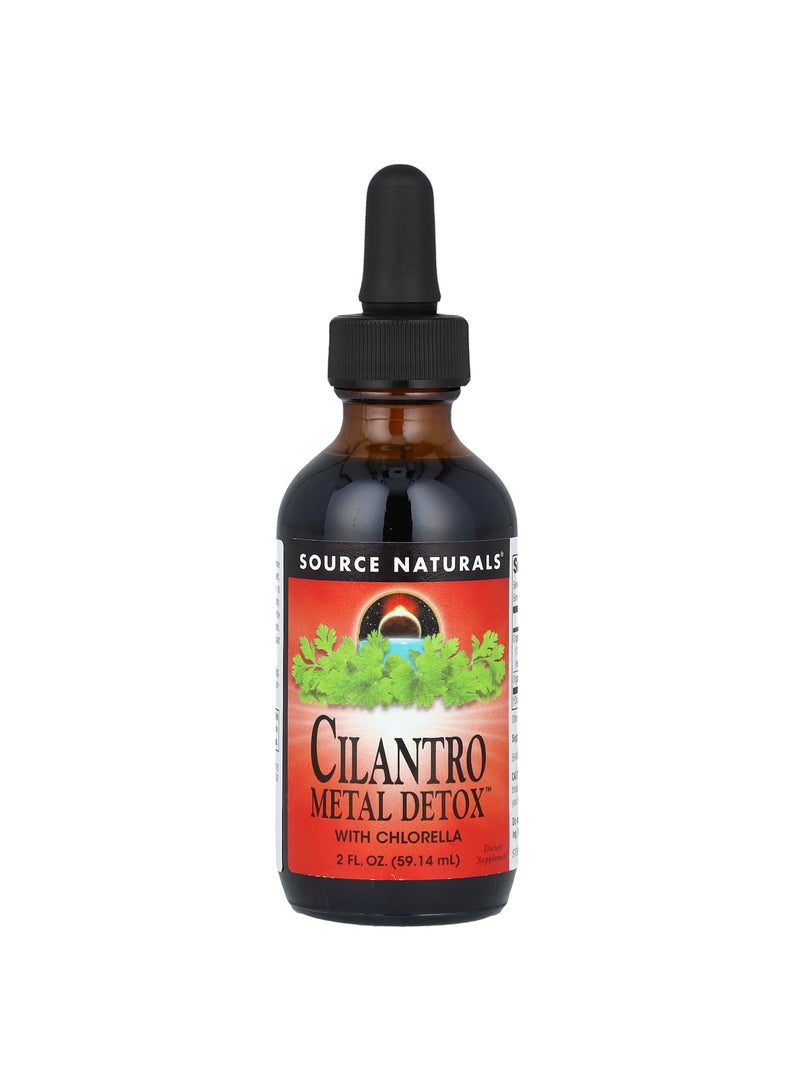 Cilantro Metal Detox™ With Chlorella, 2 fl oz (59.14 ml)