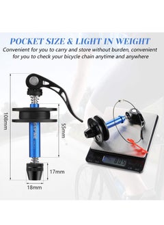 SYOSI SYOSI Bike Chain Keeper, Bicycle Chain Holder Bike Dummy Hub Chain Keeper for Chain Cleaning Transporting Lubing Storing  - Image 2