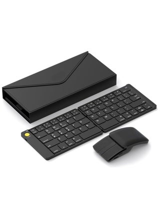Wireless Foldable Portable Keyboard Mouse Combo: Bluetooth Ultra Slim Travel Keyboard and 2-in-1 Sliding Mouse with Stand Case, Compatible with iPad iMac iPhone Windows Android - pzsku/Z50999F8D7CA83116DB49Z/45/1747100620/bda24b0b-812d-4d51-ab20-6fe0d0f4ccda