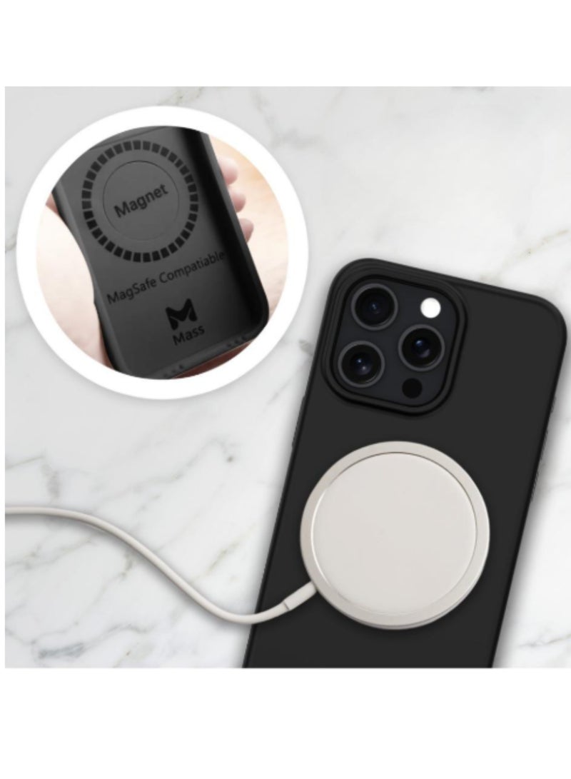 ماس كفر ماس ايفون 13برو ماكس إنڤينيت ماج سيف 6 في 1 أسود - Image 2