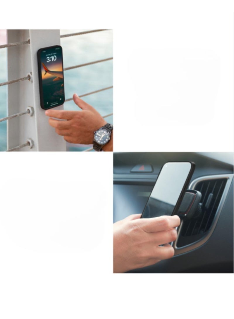 ماس كفر ماس ايفون 13برو ماكس إنڤينيت ماج سيف 6 في 1 أسود - Image 3