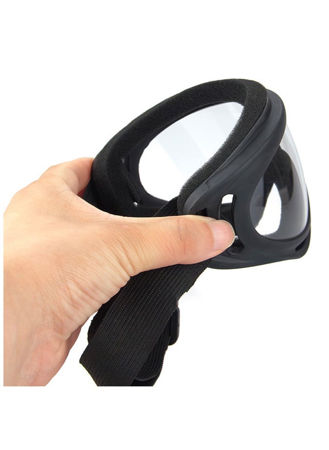 Generic Protective Over Glasses Goggles Motorcycle Cycling Wind Airsoft Bike Racing Eyeglass Goggle for Men Women  - Image 4