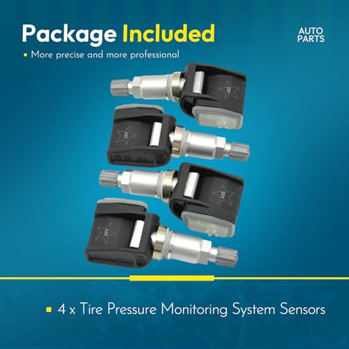 Ynovvo A0009052102 4 Pcs 433MHz Pre-Programmed TPMS Sensor Tire Pressure Monitor Sensors Fit for Mercedes-Benz E300 E400 E450 for Mercedes-Benz AMG GT 53/63/63S 2017-2021 - Image 3