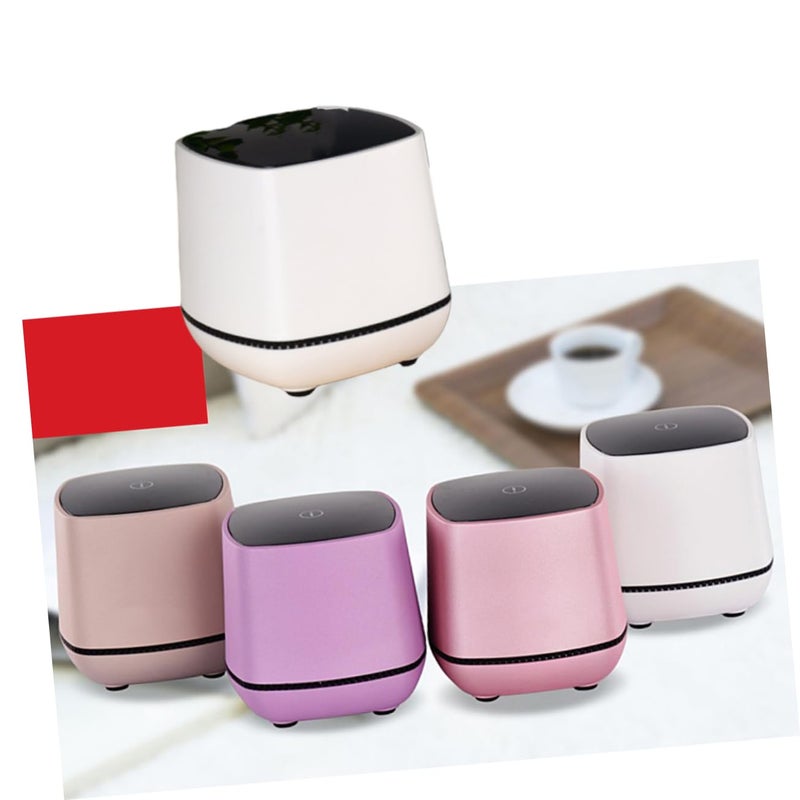 Portable USB Powered Mini Soundbar with Stereo Bass Volume Control Rose Gold - Image 5