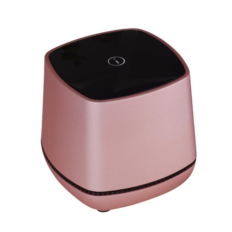 Portable USB Powered Mini Soundbar with Stereo Bass Volume Control Rose Gold - Image 2