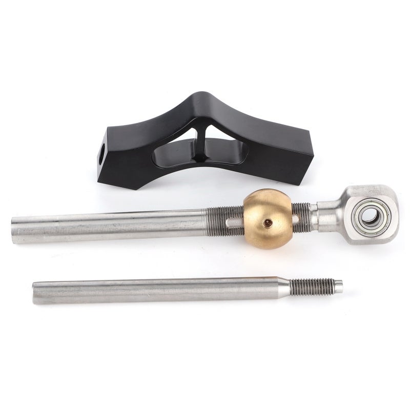 Adjustable Shifter Extender: 3-Screw Secure Fix, Anodized Corrosion-Resistant Surface - Brass Pivot Ball For Smooth Shifting Transmission Shifter Extender For Honda Civic, Honda CRX Manual Transmissio - Image 4