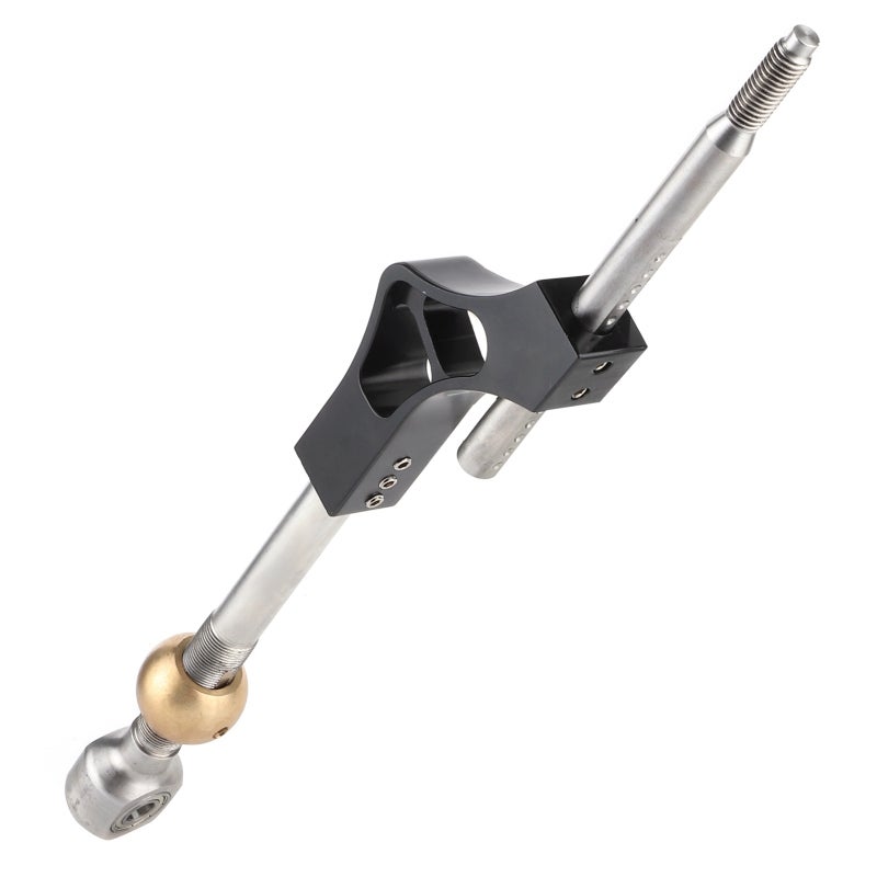 Adjustable Shifter Extender: 3-Screw Secure Fix, Anodized Corrosion-Resistant Surface - Brass Pivot Ball For Smooth Shifting Transmission Shifter Extender For Honda Civic, Honda CRX Manual Transmissio - Image 5