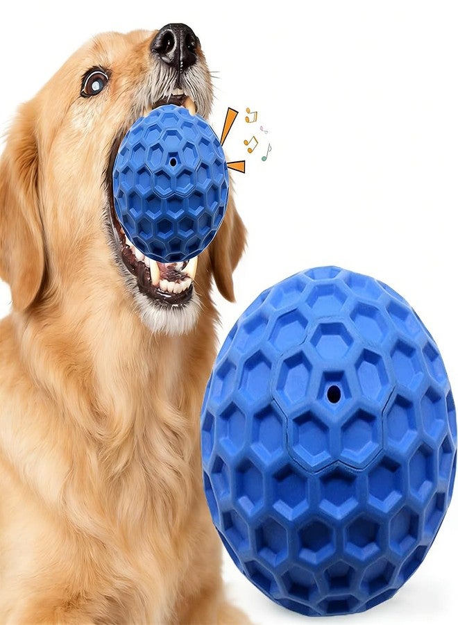 SLAUNT Indestructible Squeaky Dog Ball, Large/Medium Dog Aggressive Chewing,Interactive Dog Toy Relieves Anxiety, Cleans Teeth,Outdoor Waterproof - Image 1
