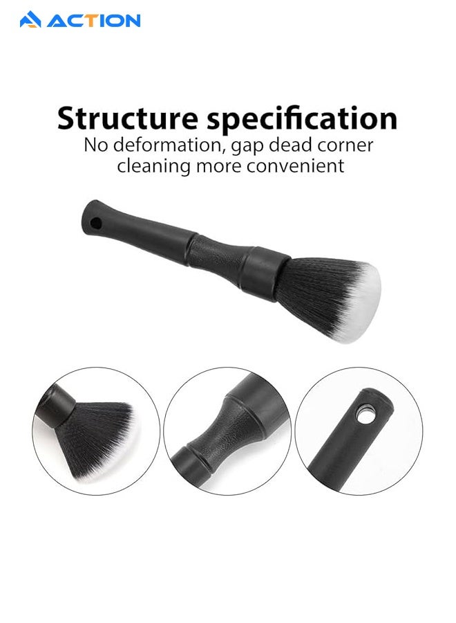 ACTION Car Interior Detailing Brush, Soft Bristle Cleaning Brush Car Detailing Brush Dusting Brush, Car Interior Cleaning Tool, Auto Detail Brush Car Dash Duster Brush - Image 5