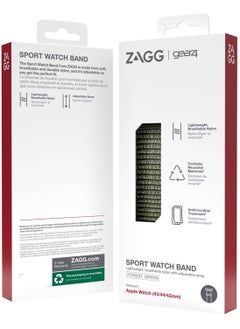 Gear4 Sport Band For Apple Watch Series 7 (45mm), Series 6/SE/5/4 (44mm) and Series 3/2/1 (42mm) - Forest Green  - Image 5