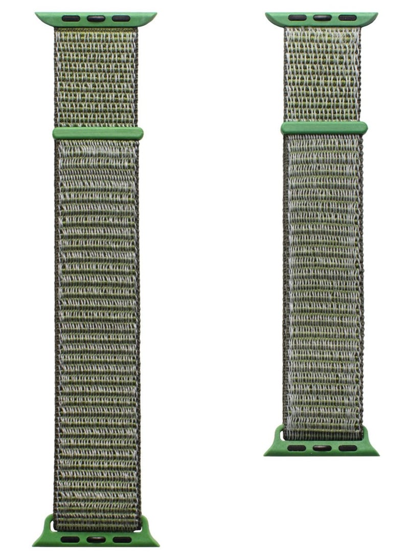 Gear4 سوار رياضي لساعات آبل ووتش سلسلة 7 (45 مم)، سلسلة 6/SE/5/4 (44 مم) وسلسلة 3/2/1 (42 مم) - أخضر غابة - Image 4