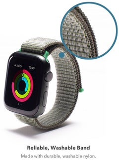 Gear4 Sport Band For Apple Watch Series 7 (45mm), Series 6/SE/5/4 (44mm) and Series 3/2/1 (42mm) - Forest Green  - Image 3