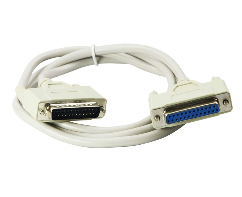 InstallerCCTV 6FT 25 Pin Male to Female Serial Parallel Printer Extension Cable - Image 2