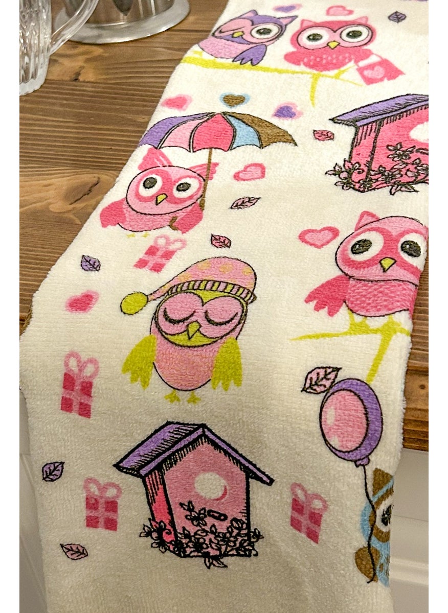 Cnr Garden Fringed Cotton Printed 100% Cotton 40X60 cm Hand Face Kitchen Towel Soft Patterned Water Absorbent Towel  - Image 3
