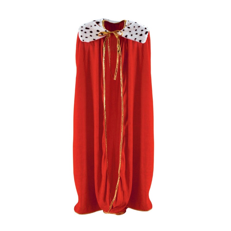 Beistle 4' 4" Adult King Queen Robe, Red (60253) - Image 1