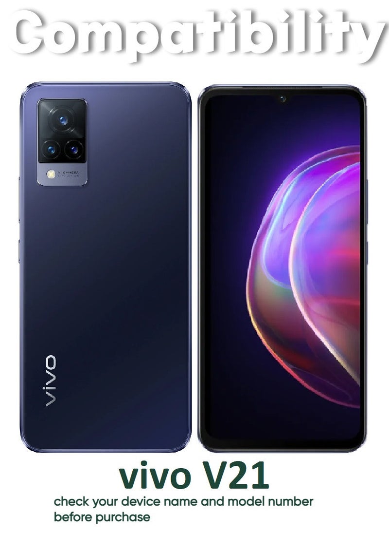ACLIX 5 Pieces Antistatic ESD Dustproof Premium Quality High Definition Tempered Glass Screen Protector Designed For vivo V21 - Image 3