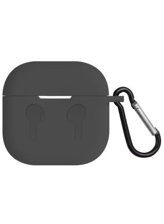 AirPods 4 Case Silicone Compatible with AirPods 4th Generation Case (2024)  D rop Protection Cover with Keychain  Dark Black - pzsku/Z509AB9F7AAC2F6D463E8Z/45/_/1731697335/9a445b1e-1f56-4361-ba4c-684f92fd42a2