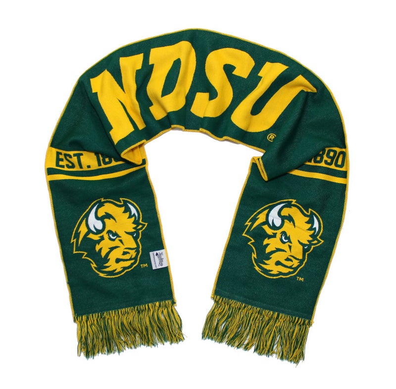 Tradition Scarves North Dakota State Scarf - NDSU Bison Classic Woven - Image 1