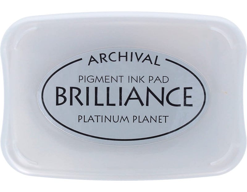 Tsukineko Brilliance Ink Pad Platinum PlanetBIP92