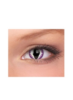 ColourVUE Crazy Lens  Purple Dragon Lenses Yearly Disposable  2 Lenses  - Image 1
