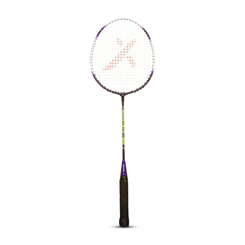 Vector X VXB-70 Badminton Racquet (1 PC Racquet, Purple) - Image 4
