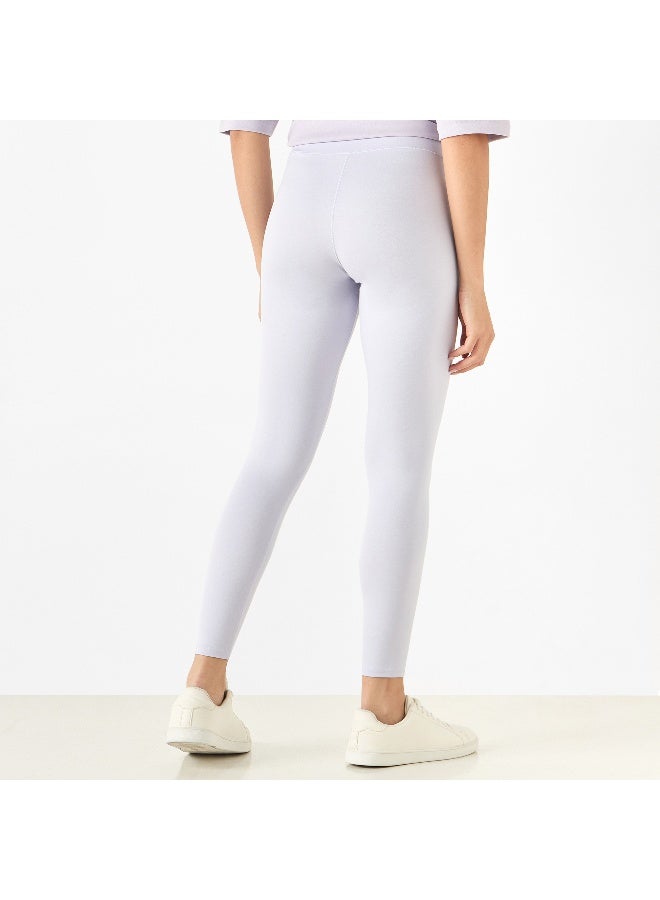 Kappa Kappa Logo Detail Leggings with Elasticated Waistband  - Image 1