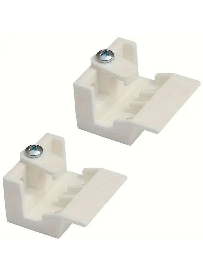 1pc Tool Free Mount Bracket Holder For Pleated Cellular Shades Headrail - Image 3