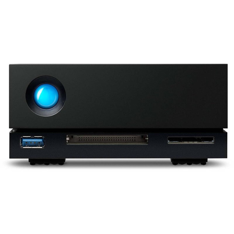 LaCie 1big Dock, 10TB, External Hard Drive, HDD Docking Station, Thunderbolt 3, 7.200 RPM, Enterprise Class Drives, for Mac and PC Desktop, 5 Year Rescue Services (STHS10000800) - Image 2