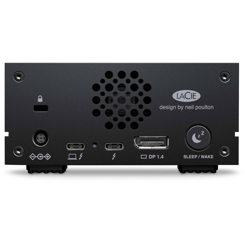 LaCie 1big Dock, 10TB, External Hard Drive, HDD Docking Station, Thunderbolt 3, 7.200 RPM, Enterprise Class Drives, for Mac and PC Desktop, 5 Year Rescue Services (STHS10000800) - Image 4