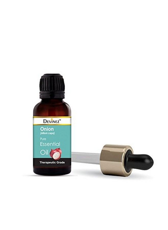 Devinez - Onion Essential Oil 100% Pure Natural & Undiluted 15Ml In Glass Bottle Nourishes The Skin Heals Wounds For Hair Growth Detoxification Heals Wounds Lighten Up Marks Scars & Spots - Image 1