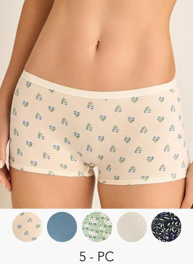 Splash FAV Set of 5   Boxer Briefs with Assorted Print