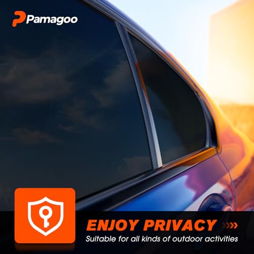 PAMAGOO 5% Percent Car Window Tint, 5% VLT Nano Ceramic Window Tint Roll 20" Inch x 20'Ft, Automotive Tint for Privacy Sun & Glare Protection UV Heat Blocking, Scratch Resistant 5-Layer - Image 5