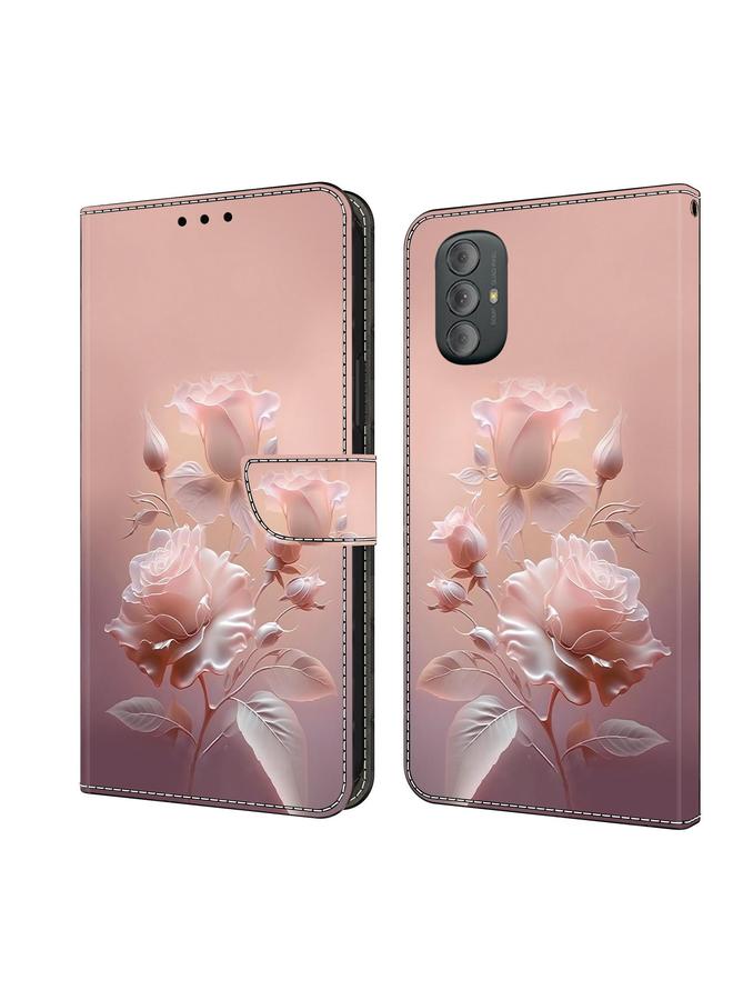 إيروريكس جراب لهاتف موتورولا موتو جي باور 2022، جراب جلدي مطلي حديثًا - Image 1