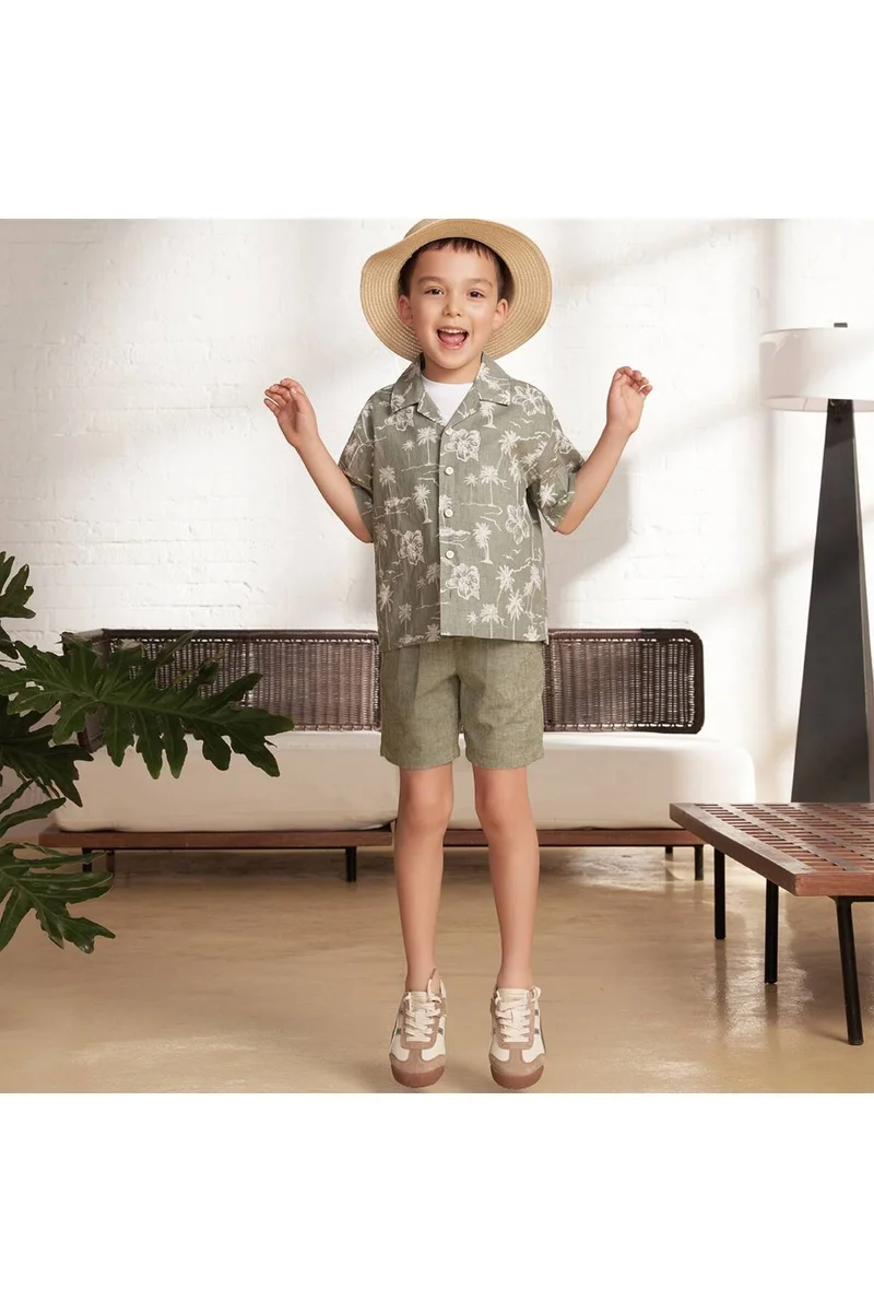 جيوردانو شورت برمودا للأولاد بألوان متعددة