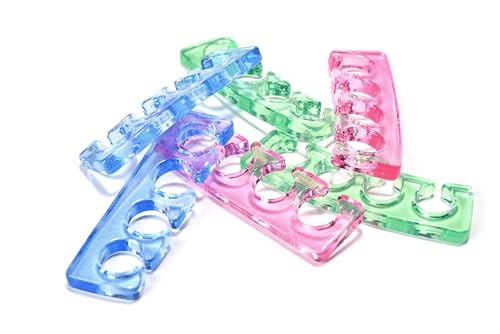 KADS 3 Pairsset Silicone Toe Separator Nail Art Manicure Finger Feet Care Braces Supports Nails DIY Tools - Image 5